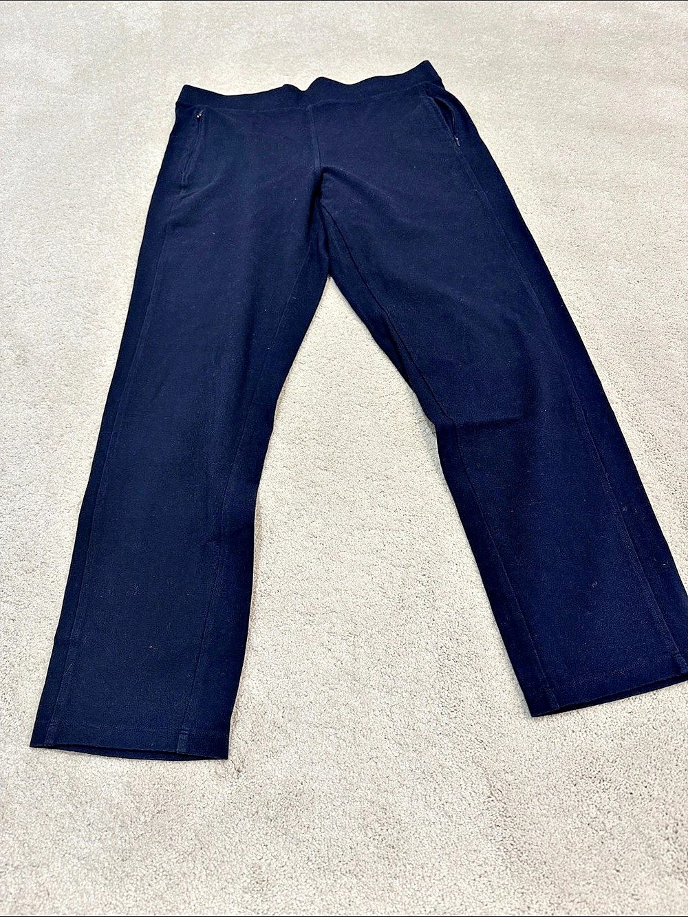 Tby TALBOTS Straight -Leg Pants in Blue Size Large Like New